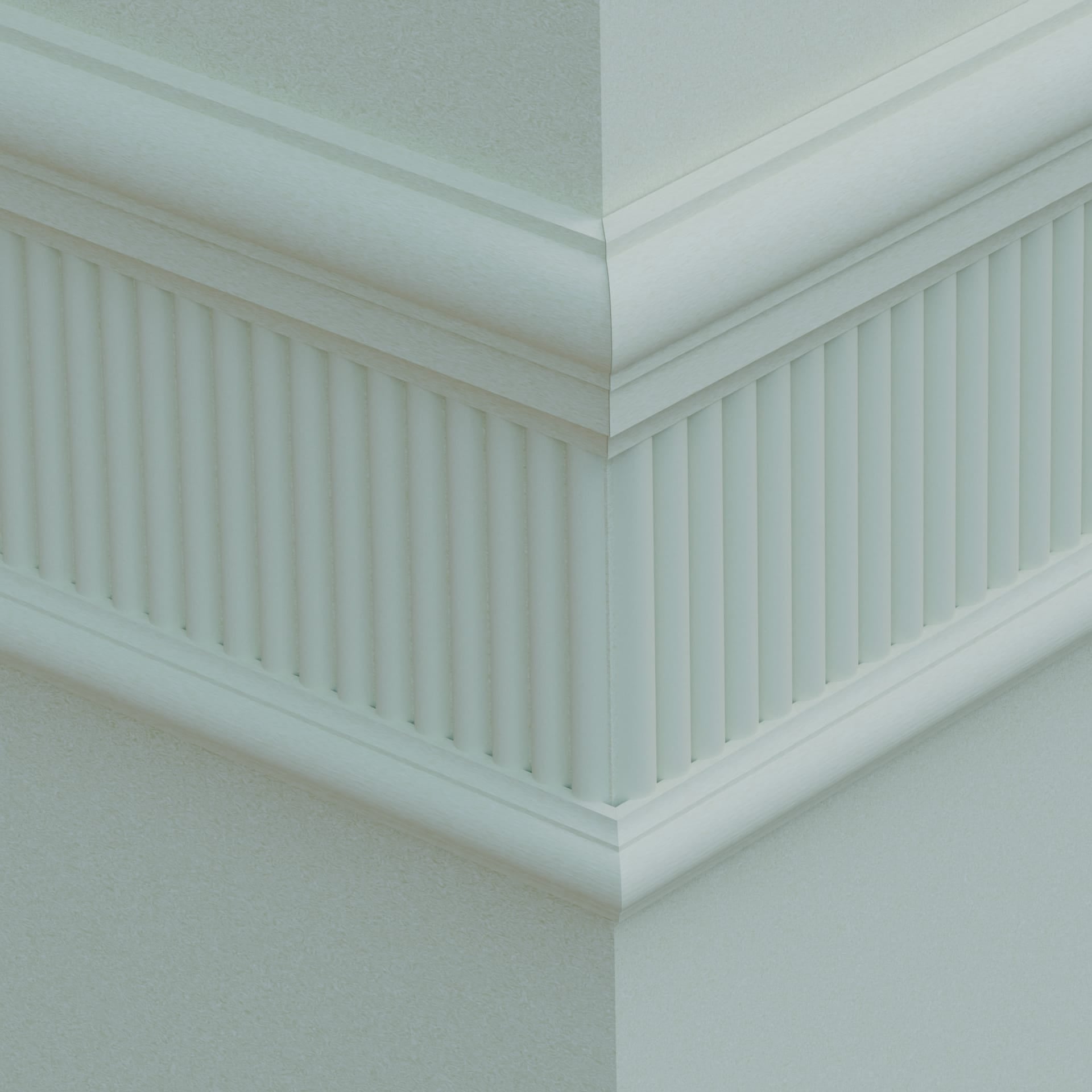 Dado Rail Fluted/Ribbed Decoration Tape Dado Rail Fluted/Ribbed Decoration Tape